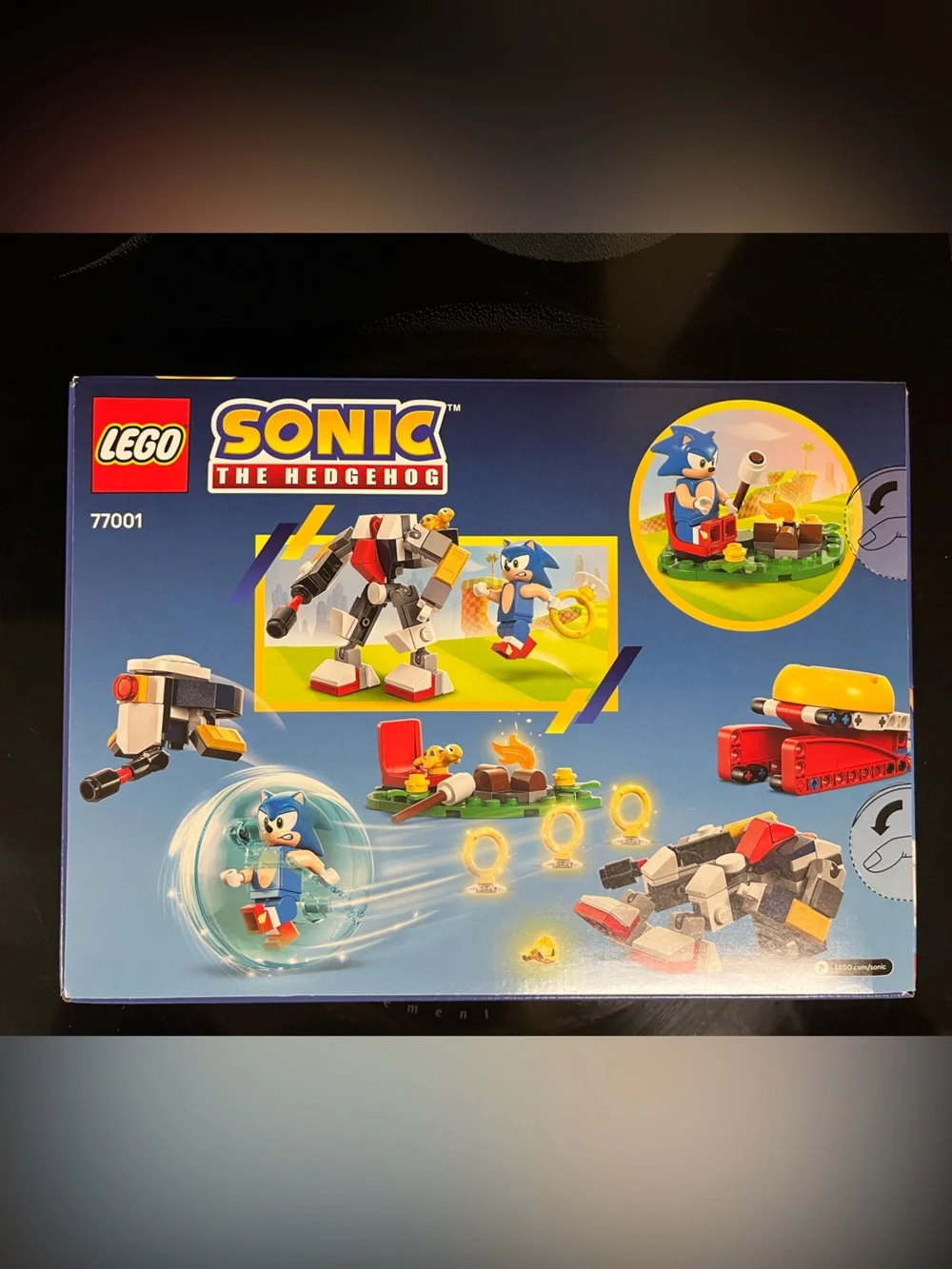 LEGO Sonic The Hedgehog Blue Sonic Campfire Clash Set